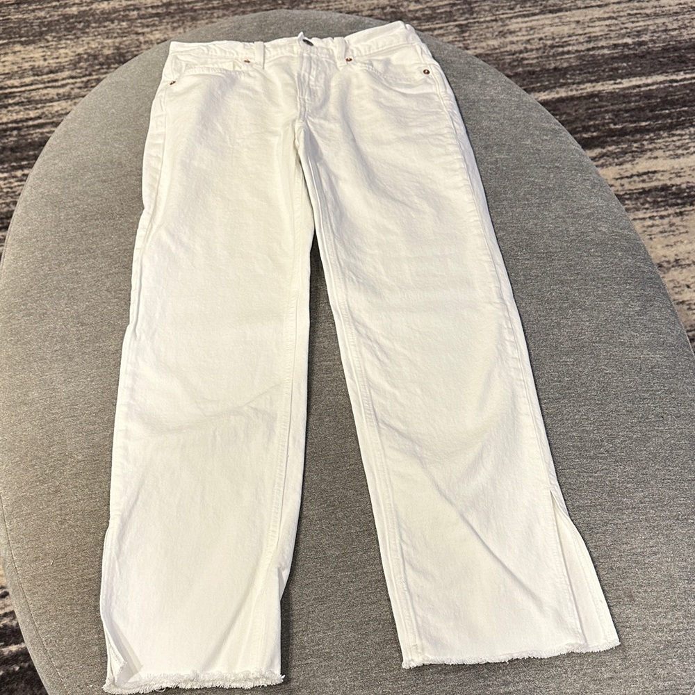 Gap white jeans